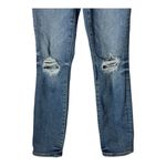 Good American ‎ Jeans Women 26 Blue Soft Tech Good Legs Distressed Straight Photo 6