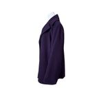 Calvin Klein Wide Lapel Purple Winter Pea Coat 2X Outerwear Super Soft Colorful Photo 2