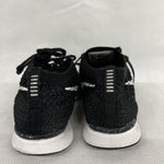 Nike  Flyknit Racer 'Black White" Knit mesh low sneaker shoe 526628 020 SZ 5.5 Photo 4