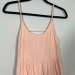 Talula  Peach Tiered Flowy Mini Dress Photo 2