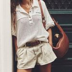 Free People NWOT  idle hands sling bag in brown Depth: 2.2in /Width: 15.7in  Photo 2