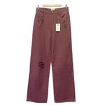 NWT Joyfolie Mia Joy Addy High Rise Wide Leg Jeans in Raisin Women’s Size 29 | 8 Brown Photo 2