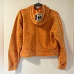 Cross Colours Cropped Hoodie Post Hip Hop Nation Ya Dig Size Medium Orange Photo 1