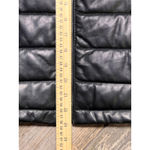 Scully Puffy Lambskin Leather Jacket Black Zip Pockets Womens Medium Moto Lux Photo 8