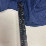 Old Navy  Women’s‎ Eyelet Shorts Blue Size 29 Fully Lined 4” Inseam Photo 2