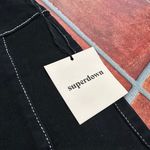 superdown NWT Exposed Contrast Stitch Stretchy Zip Front Mini Skirt Size M Photo 1