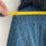 Banana Republic  Women's Wool Long Faux Fur Overcoat - Small Photo 7