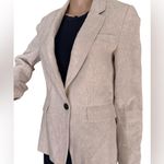1. State NWOT  Tan Blazer with Structured Shoulders Natural 6 Photo 6