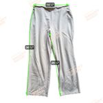 L.L.Bean Women’s Elastic Waist Cropped Canvas Pants Beige Khaki Medium Petite Photo 2