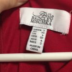 Belle Badgley Mischka  Red Dress Size 2 Christmas Formal MIDI Photo 1