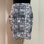 Daisy Street NWOT Anime Black & White Mesh Mini Skirt size 8 Photo 3