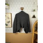 BLANK NYC Tweedy Gray Knit Wool Blend Sweater Full Zip Coat - Size - Small Photo 3