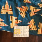 Leggings Sand Castle Leggings! Super HTF BNWT OS LuLaRoe Unicorn Pattern Photo 1