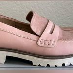 Journee Collection  Kenley Pink Chunky Penny Loafers Size 10 Photo 0