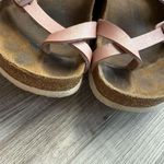 Birkenstock  Women’s 37 / US 6 Pink Strap Sandals Photo 6