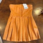 JW Pei NWT  brown strapless dress Photo 0