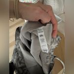 Alo Yoga  Shopper Gray Tie Dye Cotton Canvas Tote Bag logo  oversized Photo 3