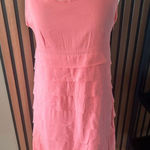 Gap  pink dress 100% cotton comfy flowy summer dress beach dress size 0 runs big Photo 0