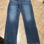 American Eagle  Super Stretch Skinny Blue Jeans Size 12 XL Women’s Dark Wash Photo 0