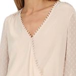 L'Agence L’AGENCE Perry Blouse Cream Size XS Retail $395.00 Photo 2
