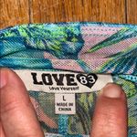 Tropical‎ Print Women Swim Coverup Pants Stretchy Sheer L Green Size L Photo 5