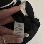 Talbots Black White Zebra Mini Skirt 8P A Line Whimysgoth Slit Modern Abstract Photo 6