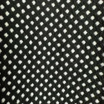 Chocolate Black and White Small Polka Dot Women's Trousers (503) Size M Photo 7