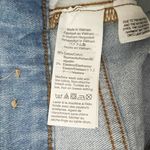 Madewell Women's Slim Wide Leg High Rise Distressed Fray Hem Denim Jean Shorts Photo 3