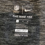 NFL new team apparel nike dri-fit cincinnati bengals rounded hem t-shirt large Photo 2