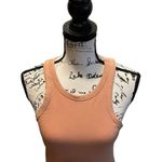 CLEO + WOLF Split side tank midi dress Beige Khaki Size Small Sleeveless NWOT Tan Photo 2