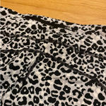Nike Dri Fit Cheetah Print Leggings Black and White Women's Size Small Photo 3