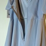 Birdy Grey  Devin Chiffon Maxi Dress in Ice Blue Size‎ Small Photo 7