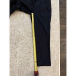 Vince Utility Pants Womens 8 Black Belted Stretch Chino Ankle Length Straight Photo 7