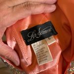 La Femme 16813 Short Dress in Coral Photo 3