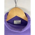Wilfred  Purple Mock Neck Fitted Long Sleeve Knit Sweater Size XXS Photo 1