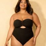 Shade & Shore Women's Crochet U Wire Medium Coverage One Piece Swimsuit - Shade... Photo 0