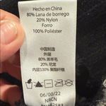 NEW TURTLEFUR WOMENS LAMBWOOL Patterned Black and Brown Beanie Photo 5