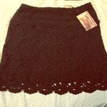 Urban Outfitters Super Cute Black Crochet Mini Skirt Photo 0