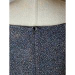 Marina Gunmetal Metallic Silver Cold Shoulder Mini Dress‎ Size S NWT Photo 9