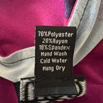 Clara Sun Woo Cold Shoulder Watercolor Top | Pink/Blue | Small Photo 6