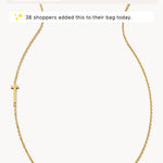 Kendra Scott Necklace 18K Gold Vermeil Photo 1