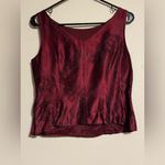 Ann Taylor EUC Red and Black Beaded 2 Piece Matching Outfit size 8/8P Photo 3