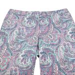 Talbots  Paisley Print Perfect Crop Pants Plus Size 18W Photo 7
