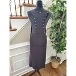 Black Bead Boutique Women's Cotton Sleeveless Round Neck Long Maxi Dress Size L Photo 5