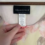 Connected Apparel VINTAGE 90’s Yellow Floral Maxi Dress Photo 4