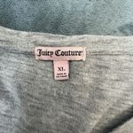 Juicy Couture Women Drawcord Boatneck Pullover Size XL Gray Long Sleeves Photo 6
