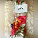 ZARA  printed necklace scarf Photo 2