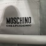 Moschino Vintage Cheap and Chic Light Wool Rouche Sleeve Crop Blazer 90s US 8 Photo 1