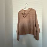 InCashmere Women's Brown Cardigan Sweater NWOT/ Like new L cotton nylon wool Tan Size L Photo 1