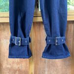 We Wore What Paperbag Straight Ankle Jeans Dark Wash Size 27. NEW Photo 7